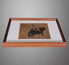 李沧书画装裱配框服务案例